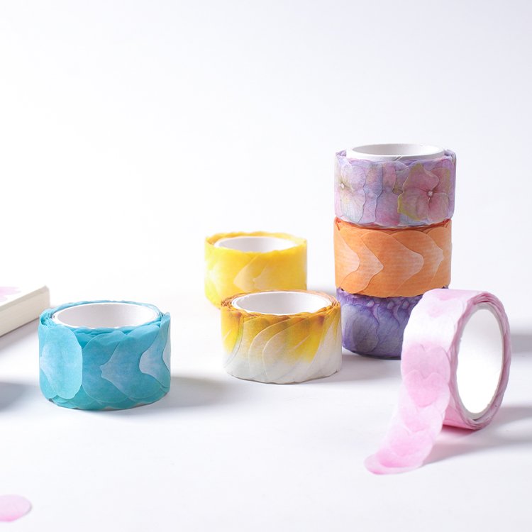 YALONG YLWG10125 Washi Tape Wholesale Set Petal Paper Removable High Quality Crafts Planners Scrapbook Wrapping Good Reputation
