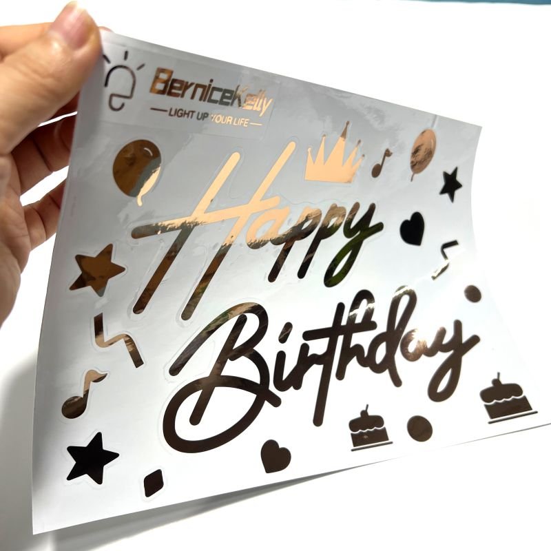 Custom Sticker High Quality Logo Printing Sticker Transparent Clear Label Sticker