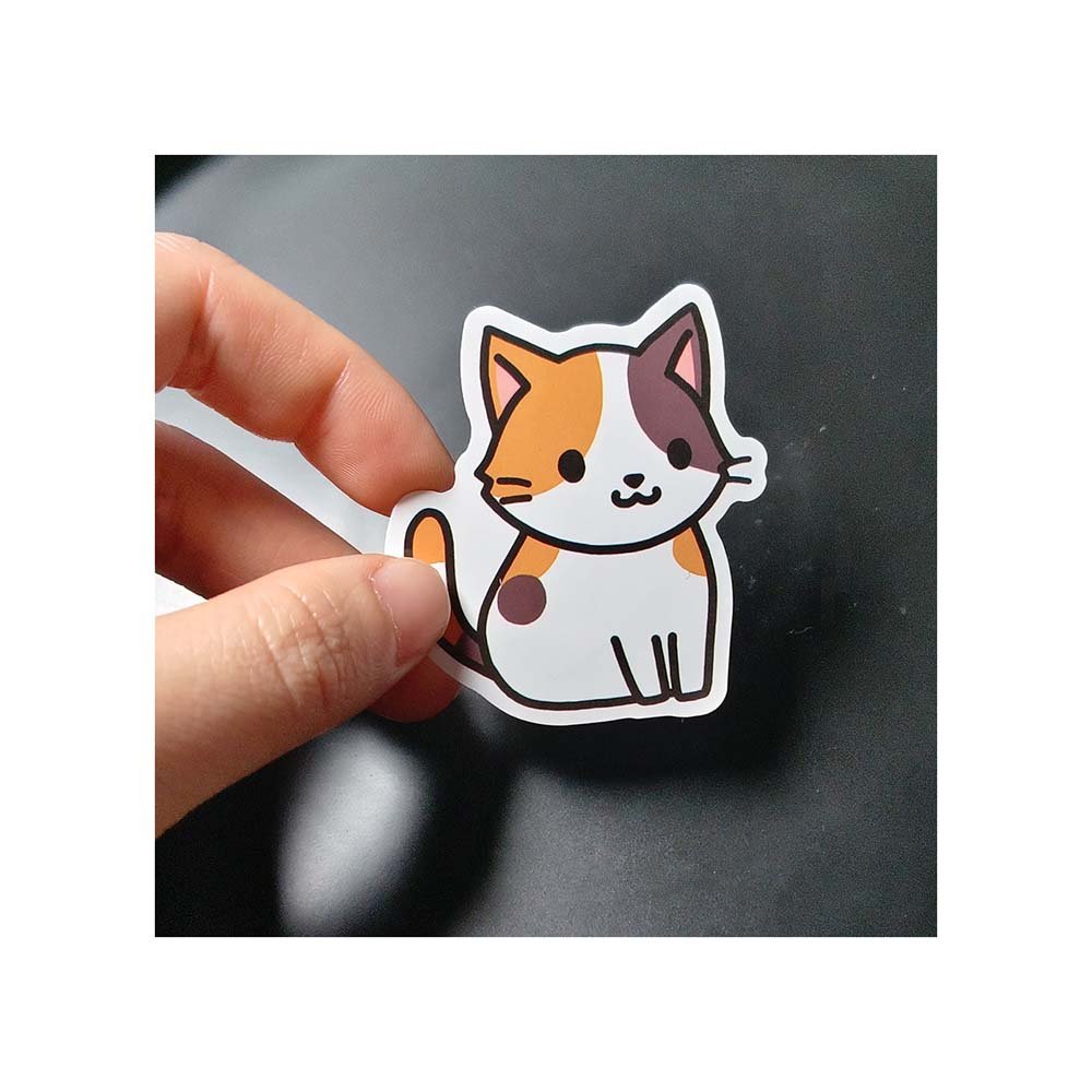 Custom Kawaii Cartoon Animals Characters Vinyl Adhesive Stickers Printed Decals for Packaging Decoration