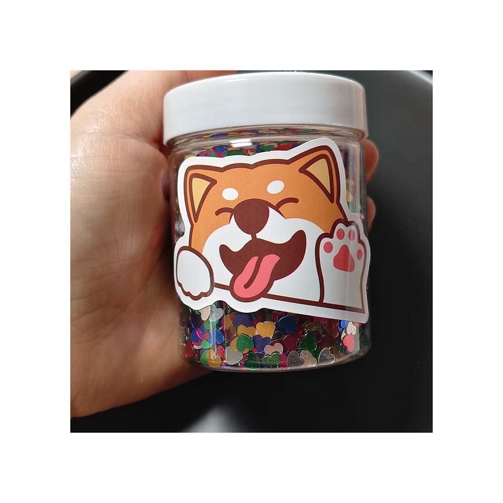 Custom Kawaii Cartoon Animals Characters Vinyl Adhesive Stickers Printed Decals for Packaging Decoration