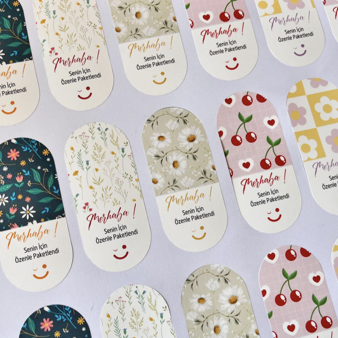 Custom Print Luxury Thank You Sticker Texture Paper Gift Bag Food Shipping Packing Box Seal Label Logo Sticker For Packing Boxes