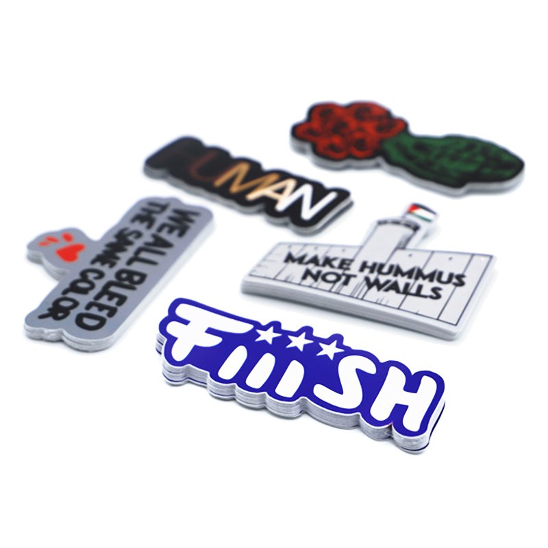 Versatile Custom pvc Stickers Accurate Color Cute Cartoon Stickers In High Quality For Country City