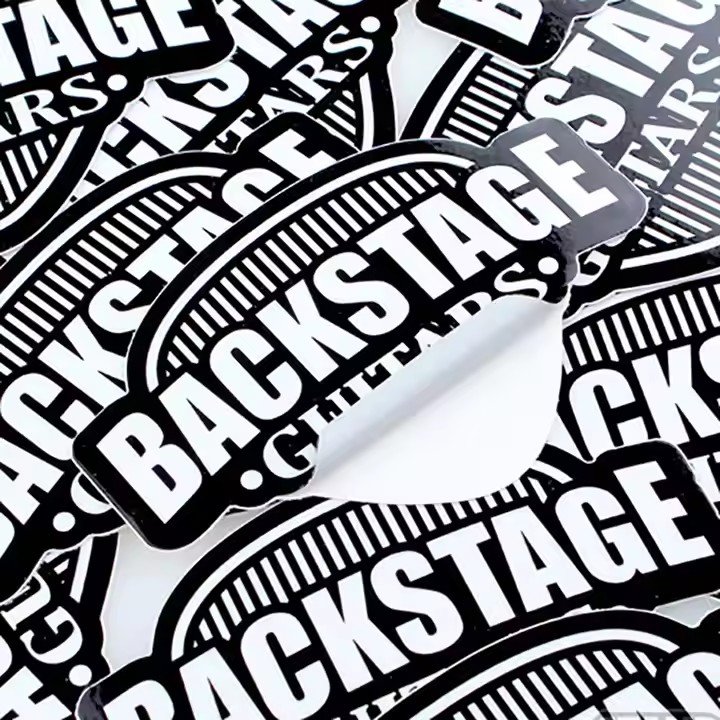 Free Proofing Custom Printing Logo Packaging Waterproof Gloss Vinyl Holographic Die Cut Sticker