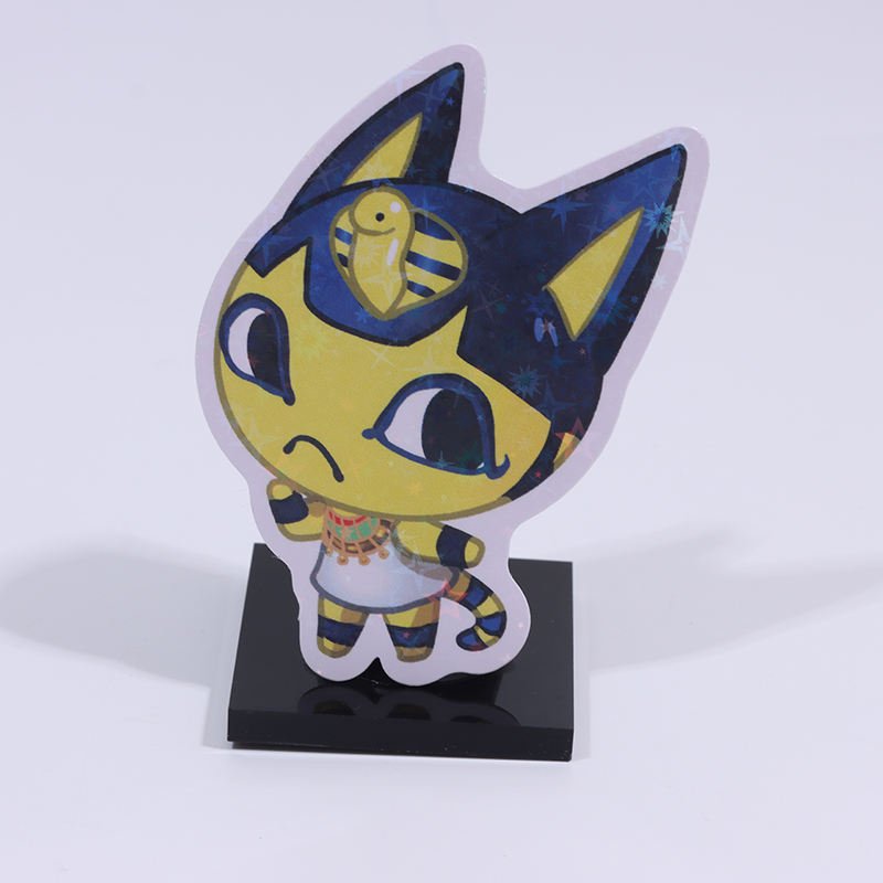 Vigreat Adhesive Cartoon Sticker Sheet No Minimum Moq Holographic Sticker