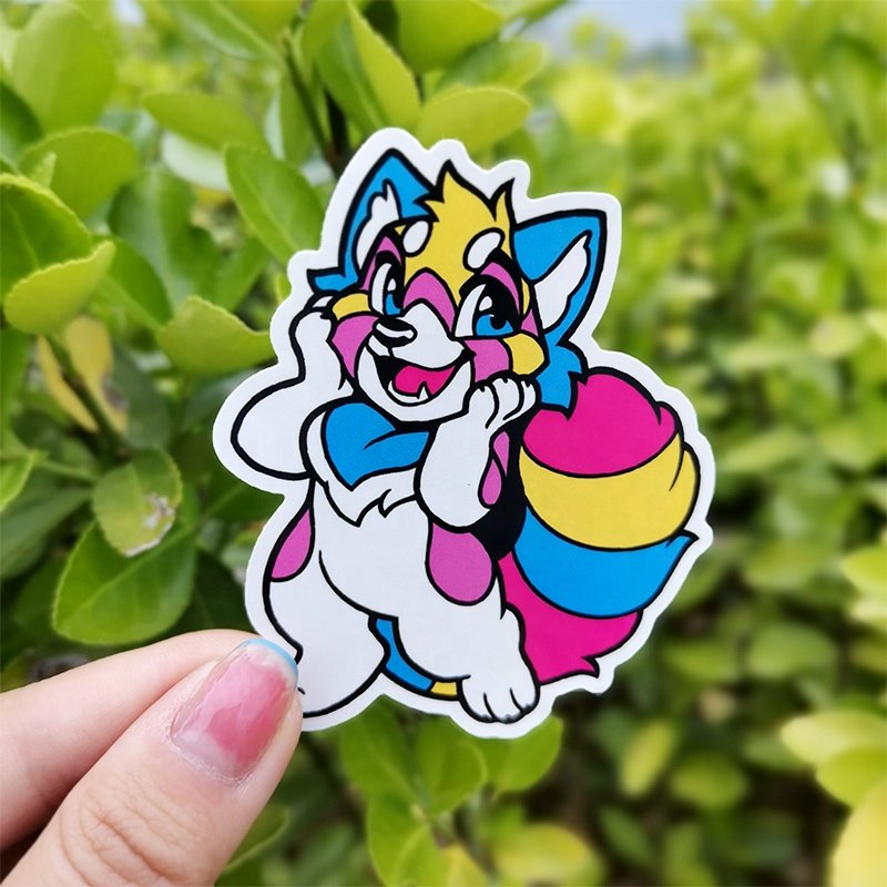 Waterproof Customized Business Brand Logo Advertising Gifts Holographic Stickers Die Cut Custom Vinyl Sticker