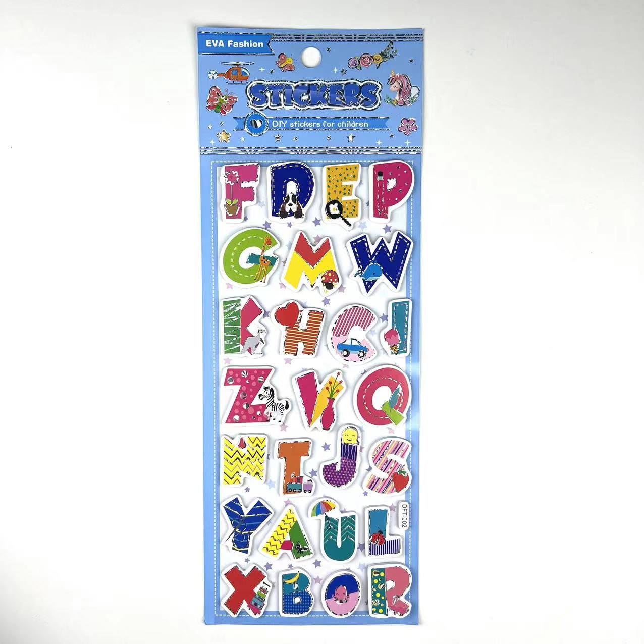 Children's DIY stationery gift with EVA foam 3D cute cartoon girl stickers