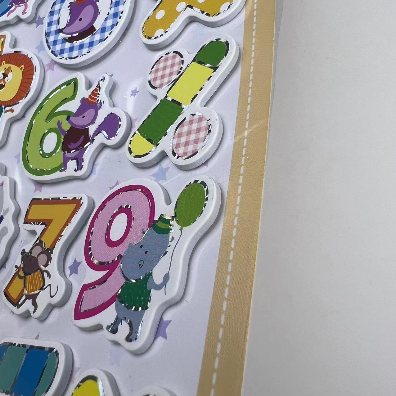 Children's DIY stationery gift with EVA foam 3D cute cartoon girl stickers