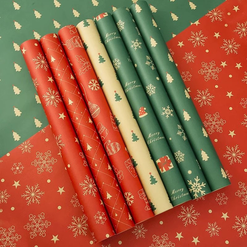 Custom brand logo color printing gift box packing wrapping paper cloth tissue paper