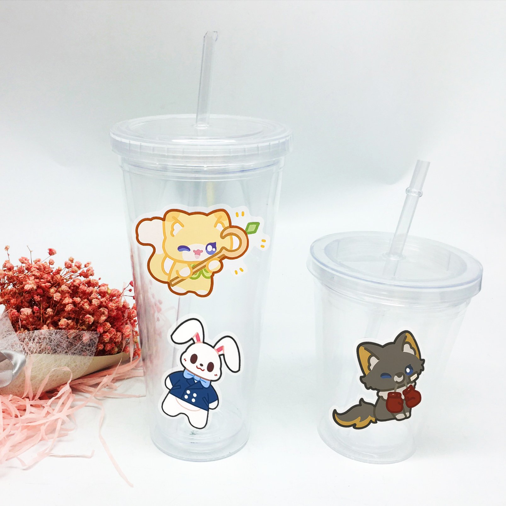 Promotional Gifts Waterproof Stickers Cartoon Anime Sticker Kiss Cut Stickers For Sale