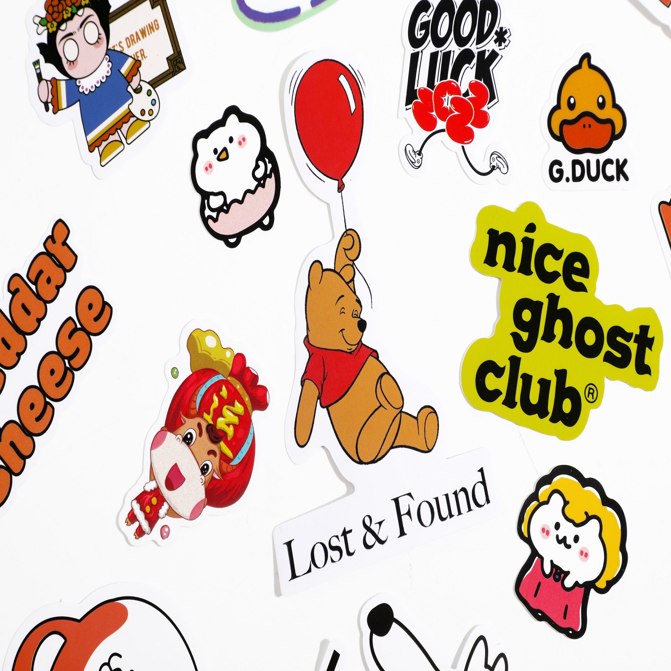 Custom Chinese Style Pattern Bronzing Waterproof Vinyl Adhesive Sticker Waterproof and Durable