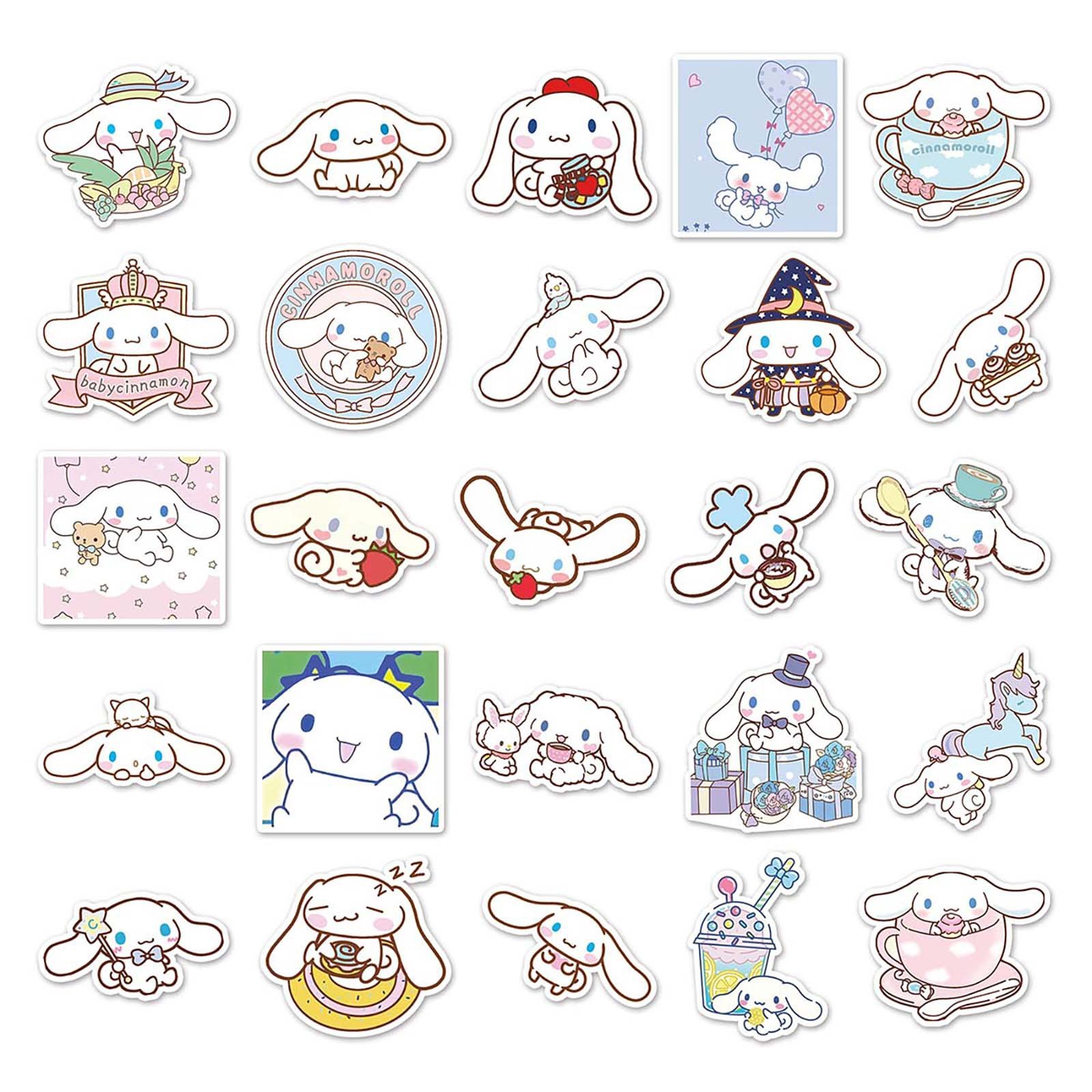 Factory Wholesale Anime Cartoon Sticker UV Printing Custom Die Cut Vinyl Decorative Sticker