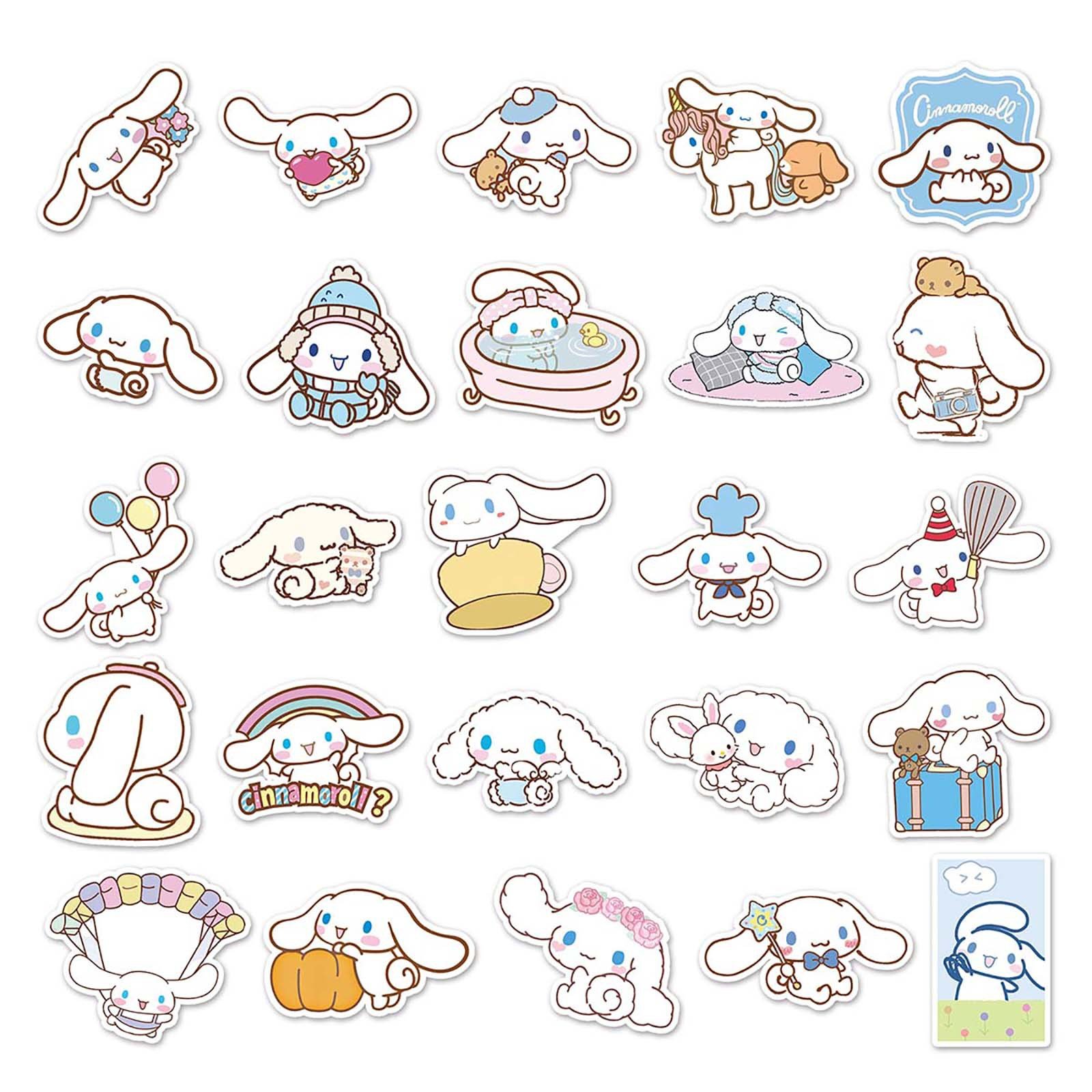 Factory Wholesale Anime Cartoon Sticker UV Printing Custom Die Cut Vinyl Decorative Sticker