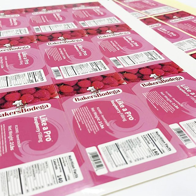 3 "x 6" Strong adhesive vinyl waterproof label pvc self-adhesive sticker labels custom stickers business labels for bottles