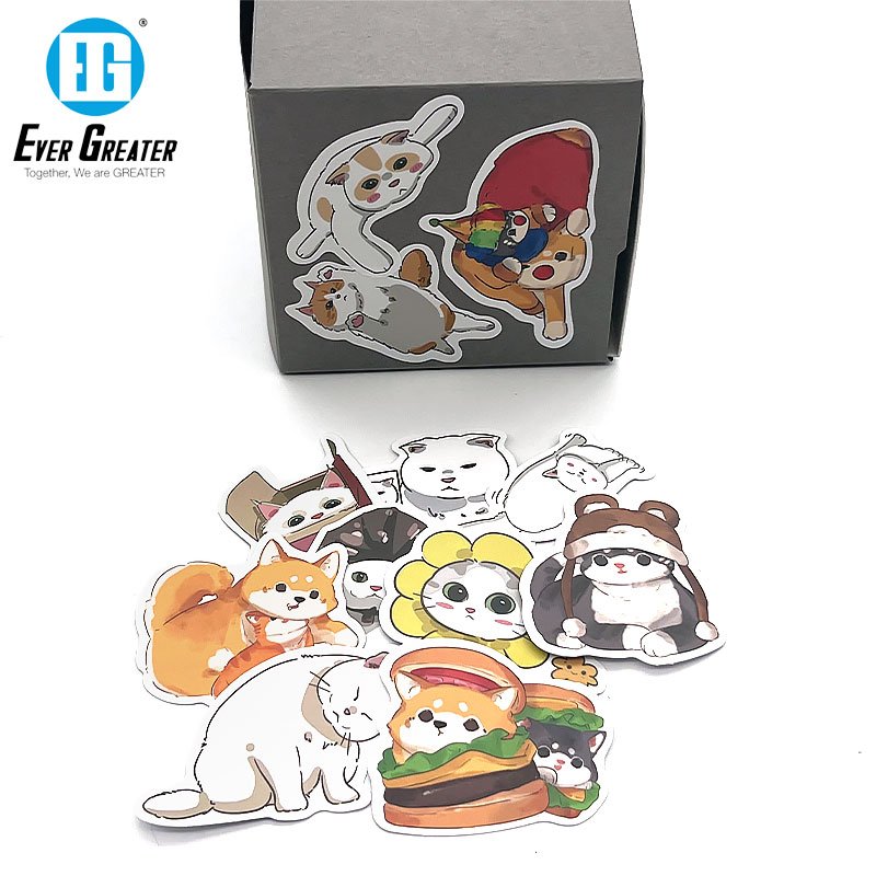 Customized 3m Self Adhesive Vinyl Car Design waterproof cartoon sticker
