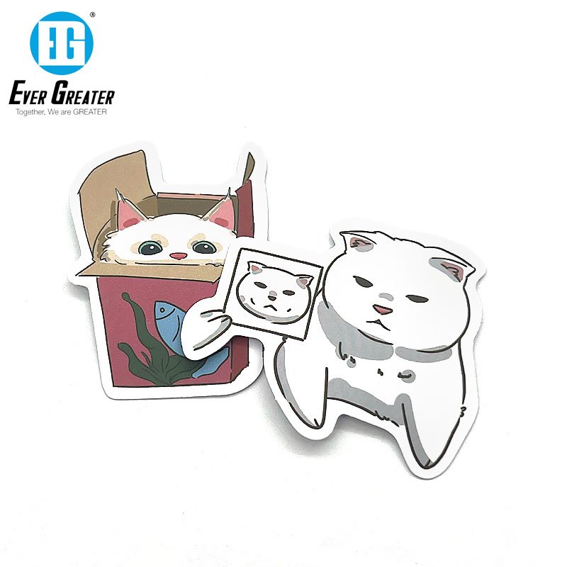 Customized 3m Self Adhesive Vinyl Car Design waterproof cartoon sticker