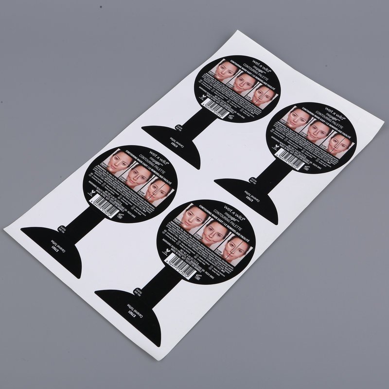 professional manufacture custom logo sticker sheets vinyl hologram printing paperstickers