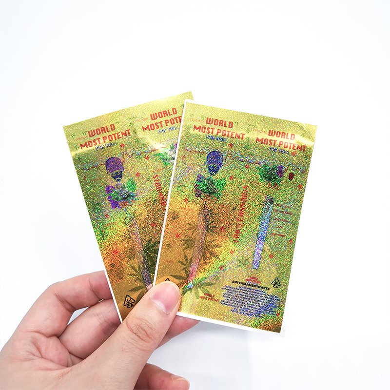 Making Adhesive Logo Design UV Die Cut Sticker Printing Waterproof PVC Vinyl Custom Stickers