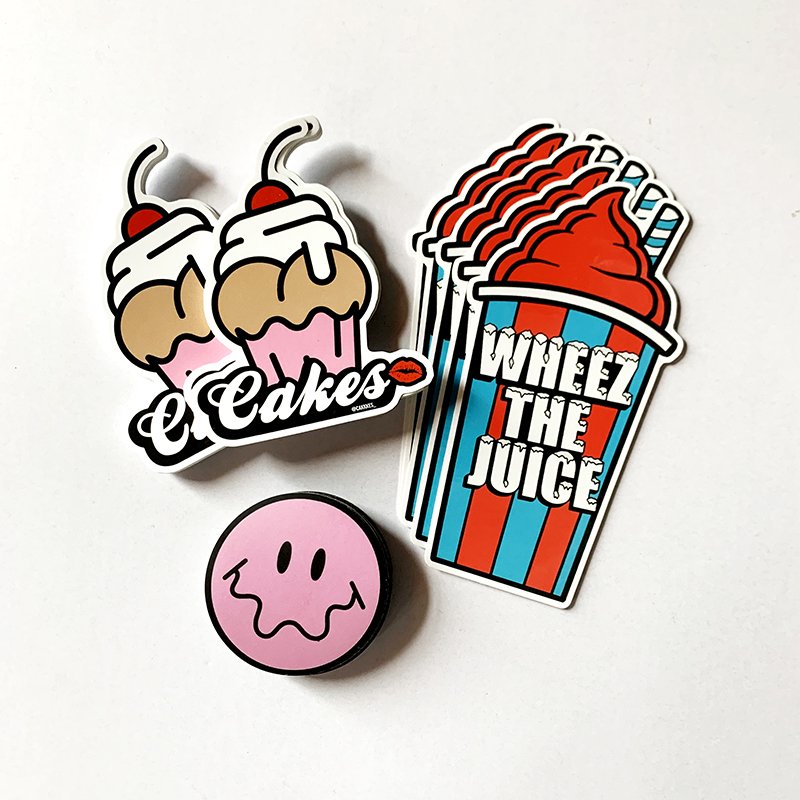 Making Adhesive Logo Design UV Die Cut Sticker Printing Waterproof PVC Vinyl Custom Stickers