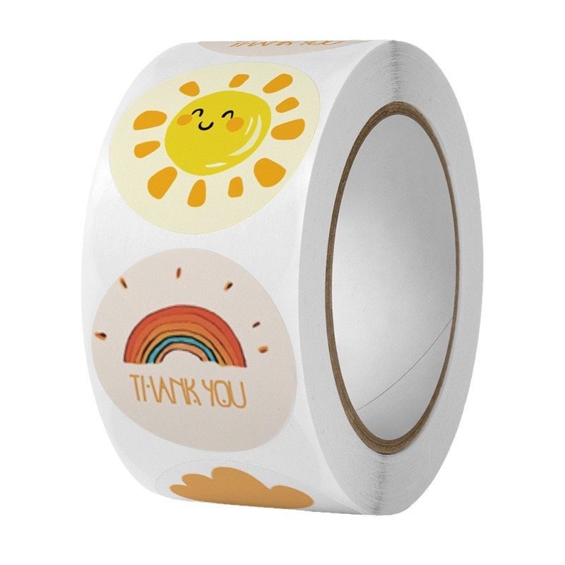 Custom Full Color Printed Round Adhesive Waterproof Bottle Label, Roll Logo Label Sticker Printing
