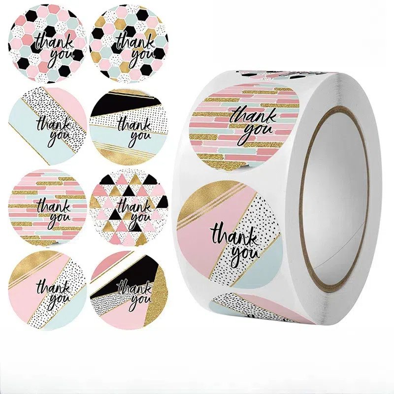 Custom Full Color Printed Round Adhesive Waterproof Bottle Label, Roll Logo Label Sticker Printing