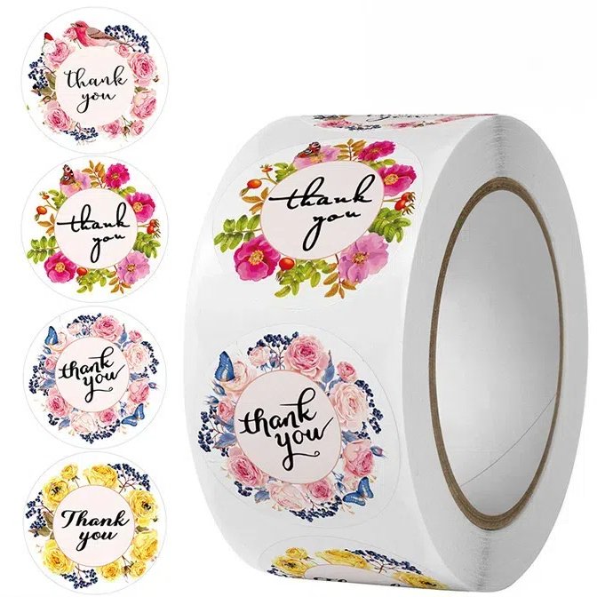 Custom Full Color Printed Round Adhesive Waterproof Bottle Label, Roll Logo Label Sticker Printing