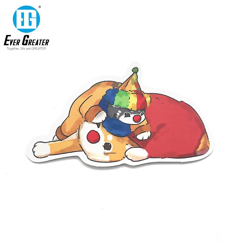 Hot Sales Custom Vinyl Sticker Cartoon Window Decal Sticker For Tourism Souvenirs