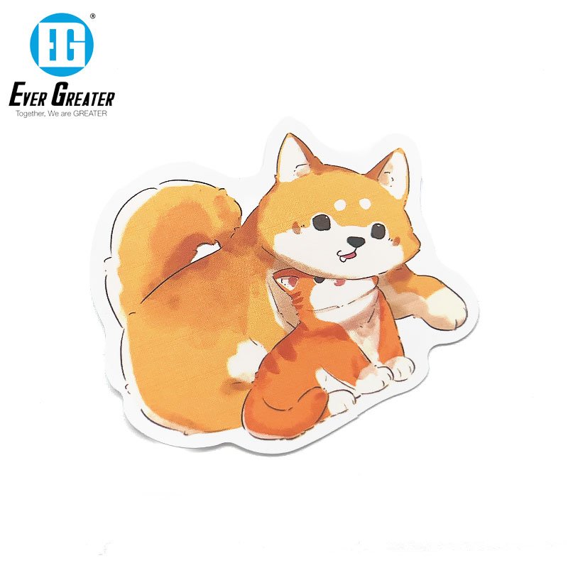 Hot Sales Custom Vinyl Sticker Cartoon Window Decal Sticker For Tourism Souvenirs