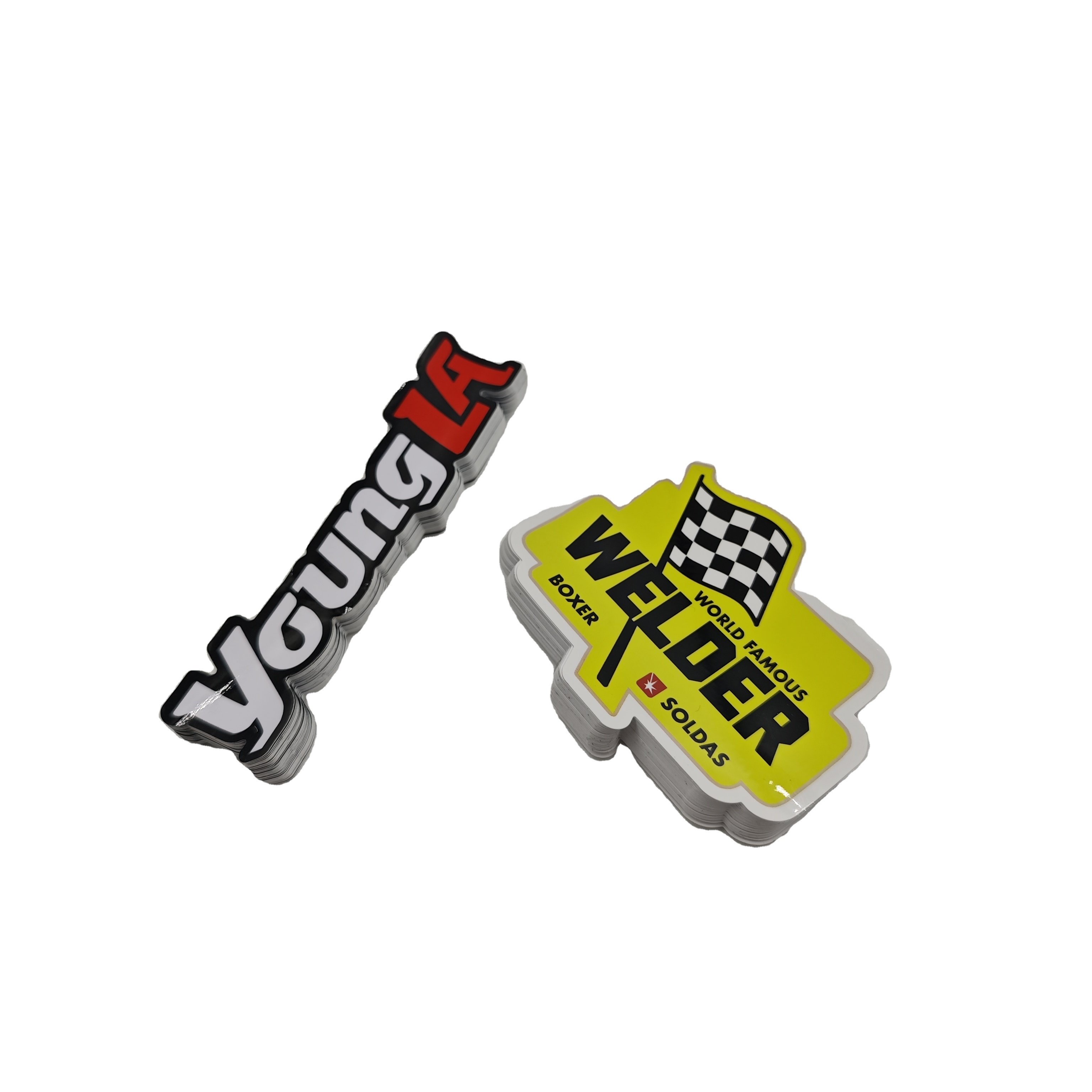 Custom Logo Die Cut Sticker Label Printing UV-Proof and Waterproof Cartoon Stickers