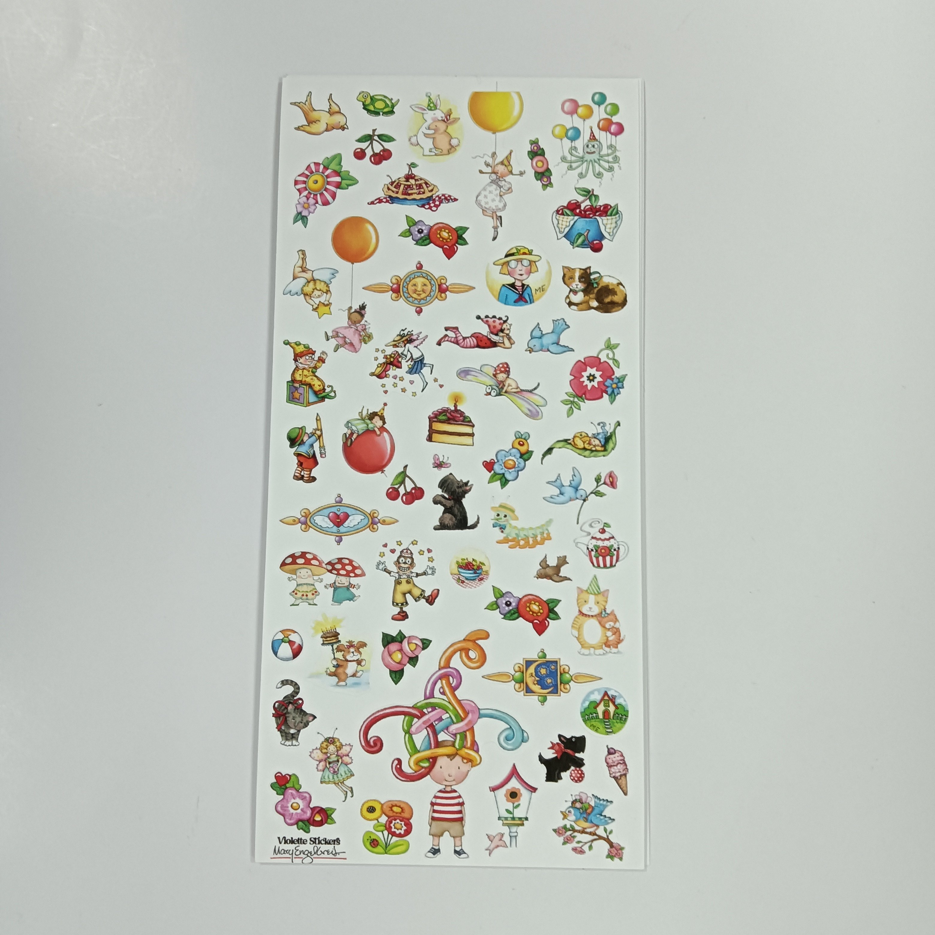 A4 A5 A6 custom label stickers kiss cut logo with decal stickers vinyl hologram cartoon stickers factory direct sell
