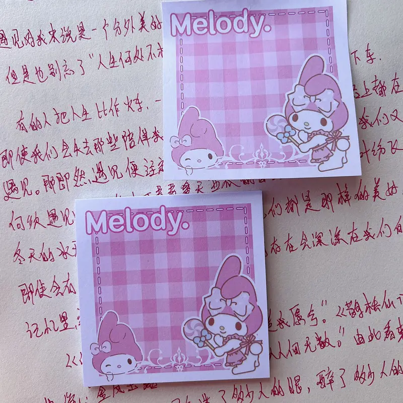 Factory wholesale cartoon anime cute durable vinyl PVC waterproof little girl quality memo stickers