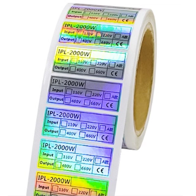 QR code trademark self-adhesive logo label Transparent Milk Tea take-out advertising label sticker customization