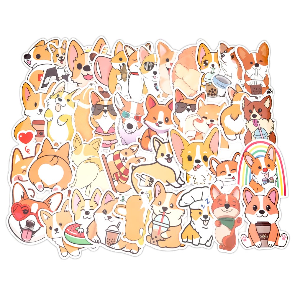 Easy Peel Uv Resist Printing Waterproof Durable White Vinyl Pvc Self Adhesive Die Cut Custom Stickers