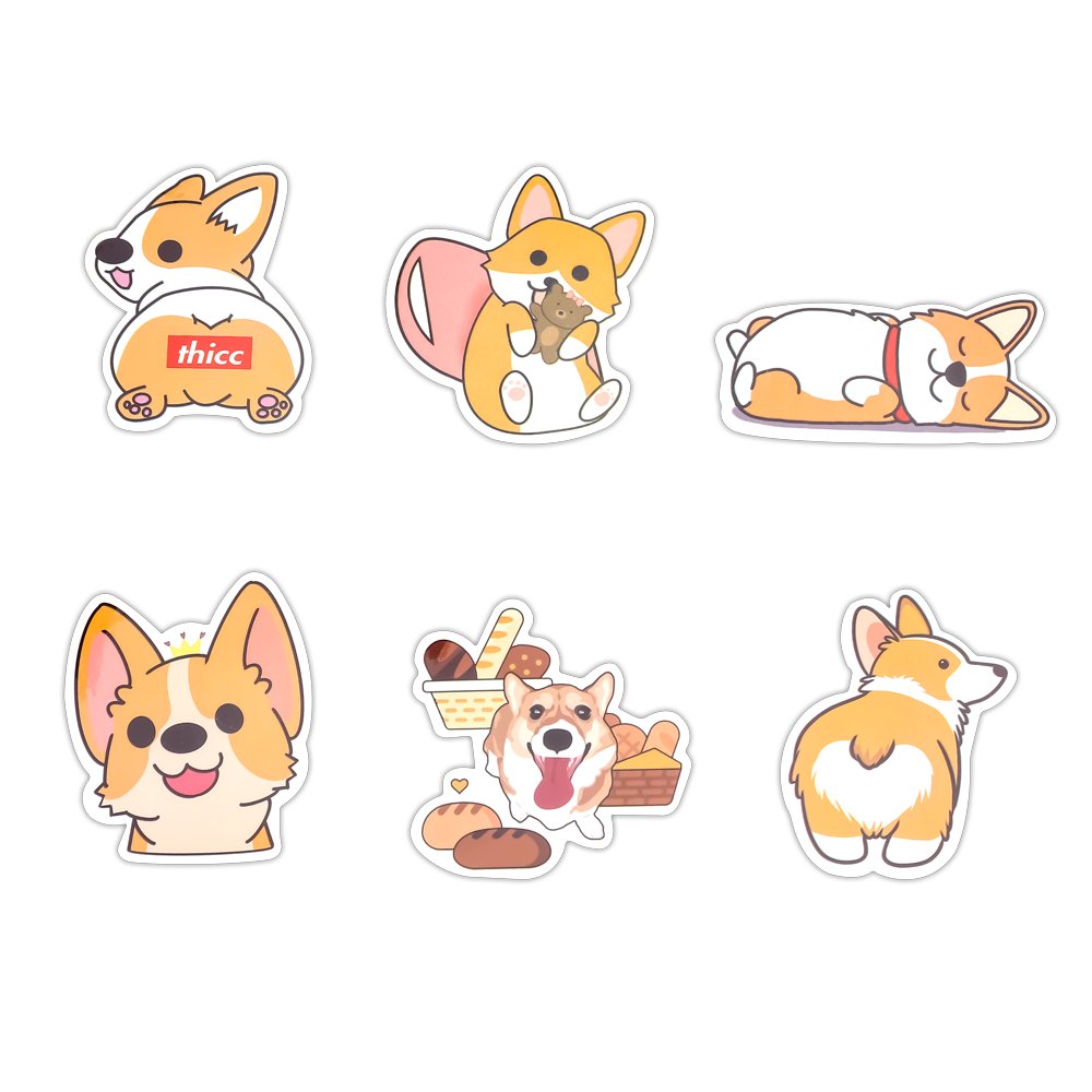 Easy Peel Uv Resist Printing Waterproof Durable White Vinyl Pvc Self Adhesive Die Cut Custom Stickers