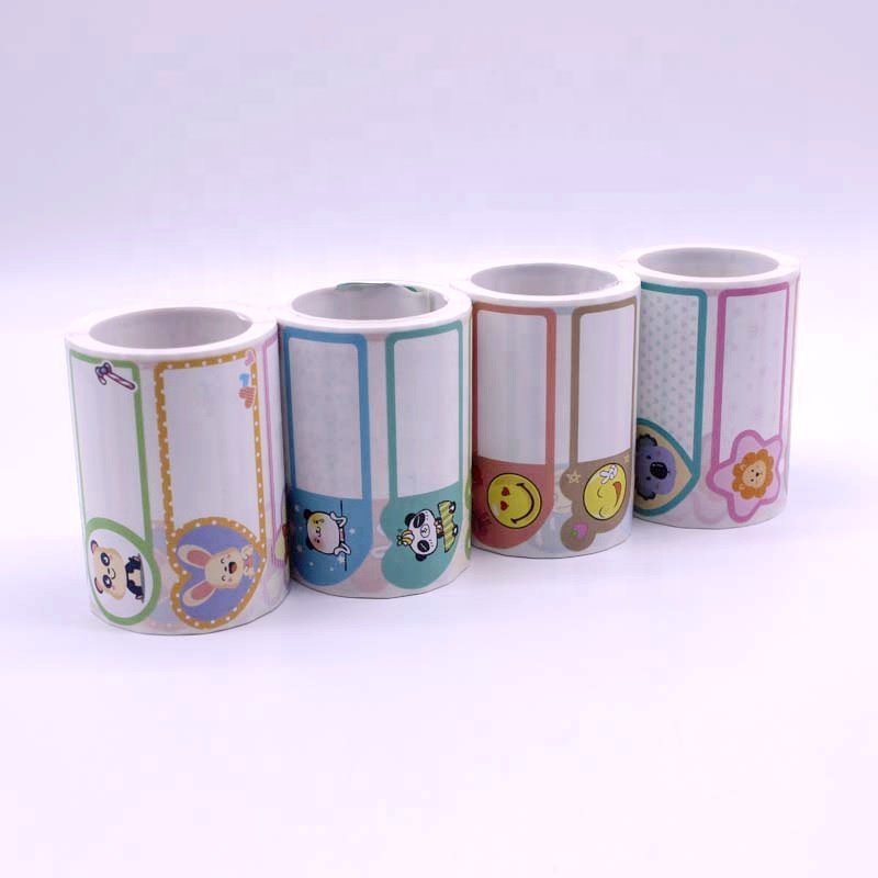 Personalised Tag Custom Cartoon Hello My Name Is Sticker Label Rolls In Low Price For Kids