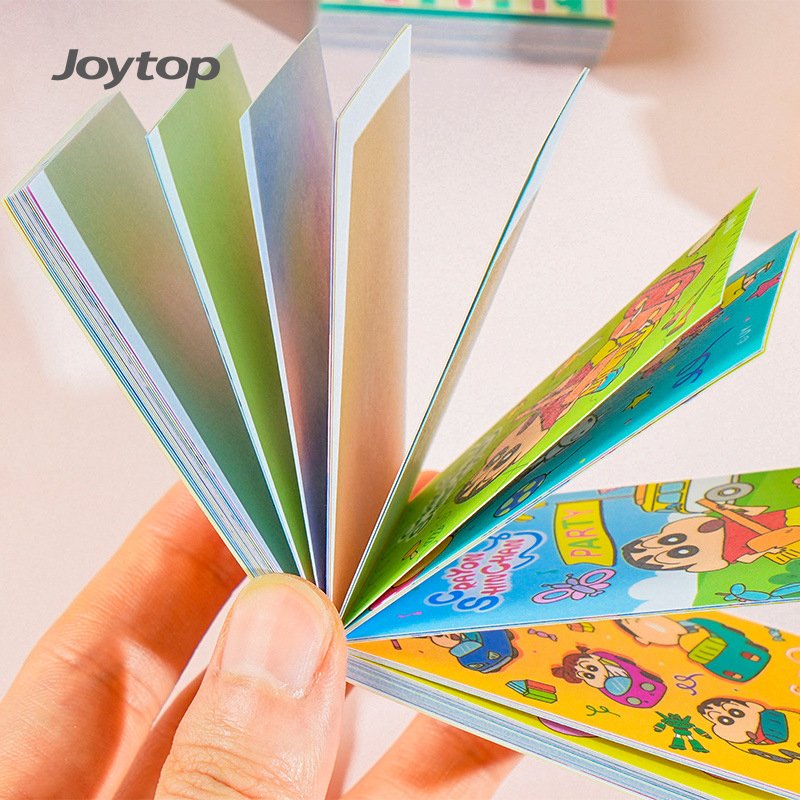 Joytop 101796 Wholesale Happy Crayon Shinchan Dot Sticker notebook Cute Stationery for Decoration and Fun