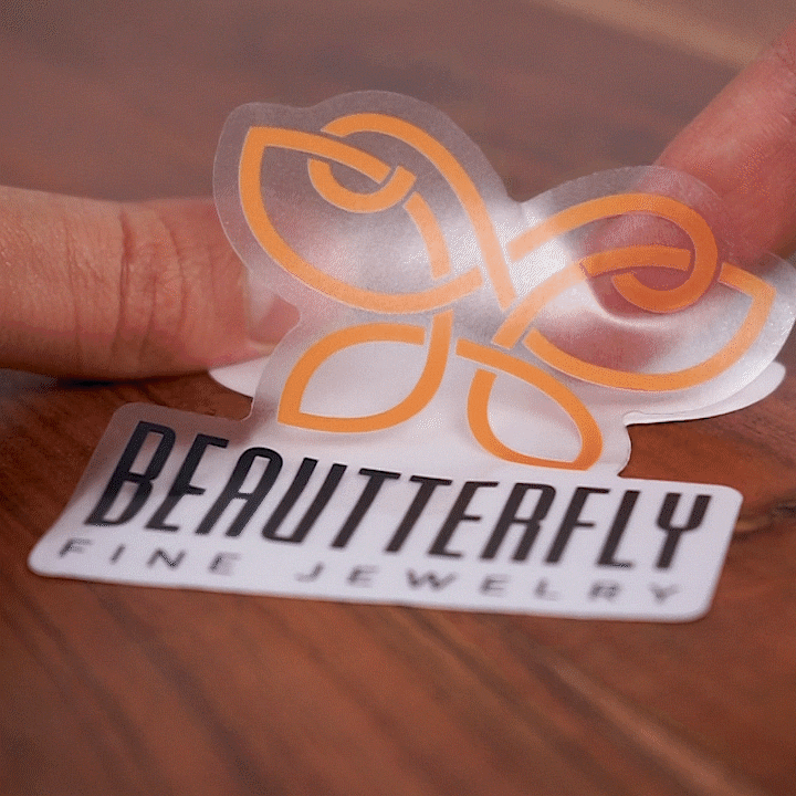 Custom Printing Die Cut Vinyl Stickers , Adhesive Waterproof PVC Label Company Logo Design Cartoon Stickers