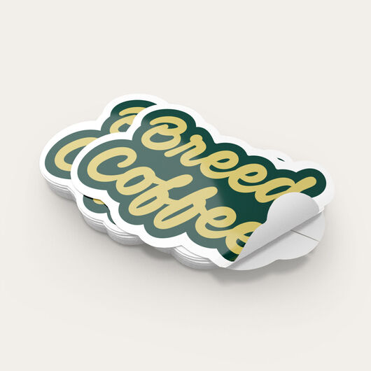 Custom Printing Waterproof Vinyl Die Cut Adhesive Pvc Label Logo Stickers