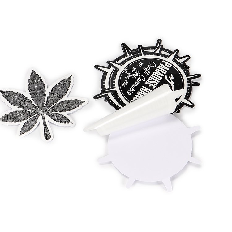 Custom Printing Design Die Cut Waterproof cartoon sticker for laptop Vinyl Adhesive diecut Advertising Stickers
