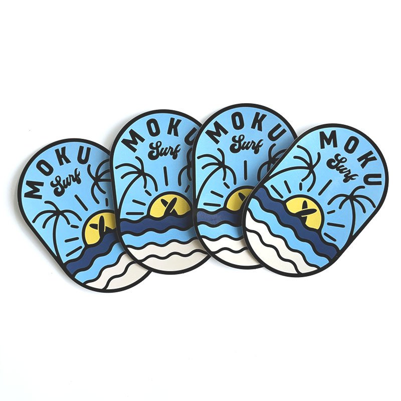 Customized Print Logo Sticker Self-Adhesive PVC Vinyl Custom Waterproof Die Cut Sticker