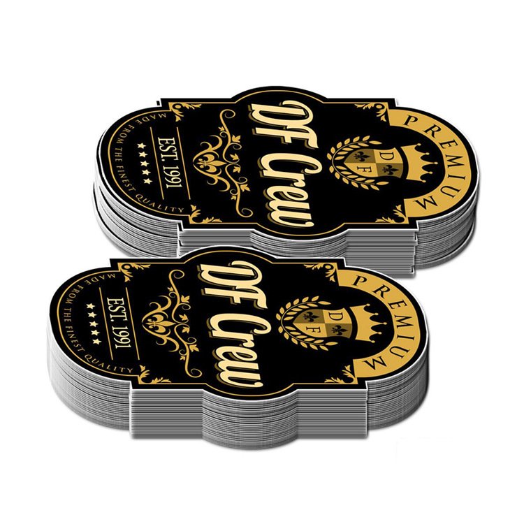 Attractive Printing Waterproof Vinyl Laser Holographic Die Cut Logo Cartoon Sticker