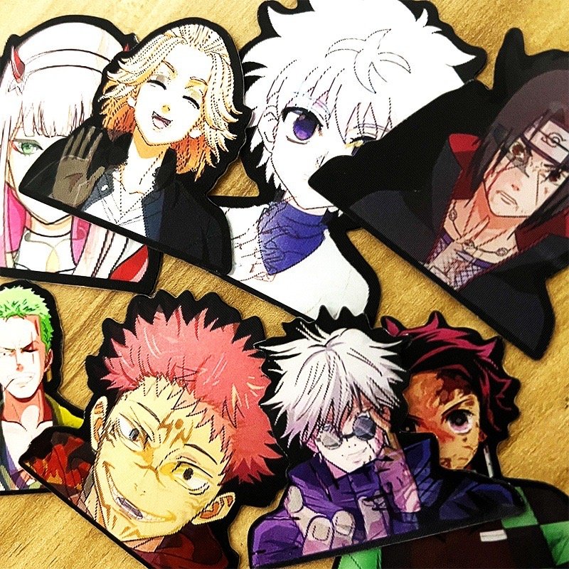 Cartoon Anime Sticker 3D Motion Sticker Waterproof Anime Figures Stickers M-847