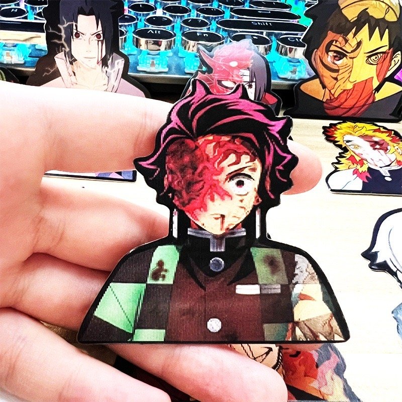 Cartoon Anime Sticker 3D Motion Sticker Waterproof Anime Figures Stickers M-847