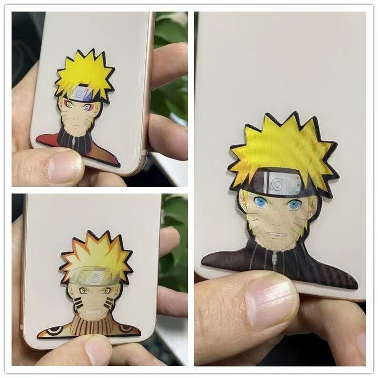 Cartoon Anime Sticker 3D Motion Sticker Waterproof Anime Figures Stickers M-847