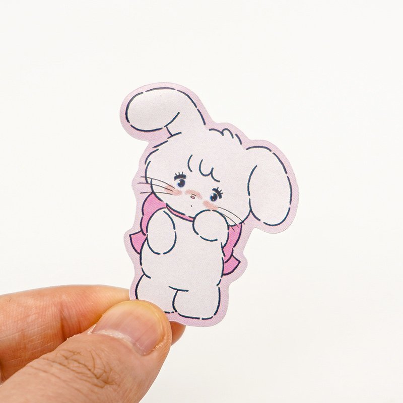 Customized Logo Waterproof Funny Kawaii Cartoon Full Color Vinyl Label Printing Manufacturer Die Cut Stickers For Kids