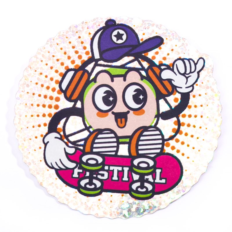 Custom Decorative Hololive Deco Cute Anime Cartoon Sticker Creator Thank You Stickers & Decals