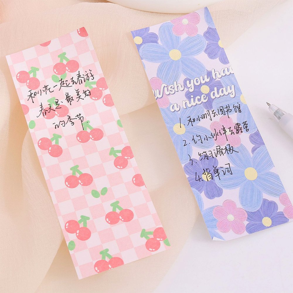 Customized Cute Cartoon Premium Ins Style PVC Adhesive Sticky Notes High-Value Holographic Stickers Students' Stationery Candle
