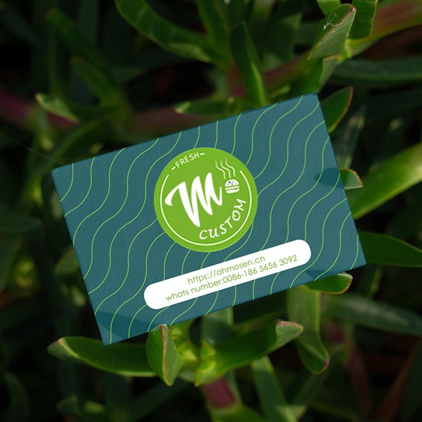 One-Stop Customization Logo Printed Sticker for Boxes Bags Recyclable Packaging Custom Clear Label Stickers Sets