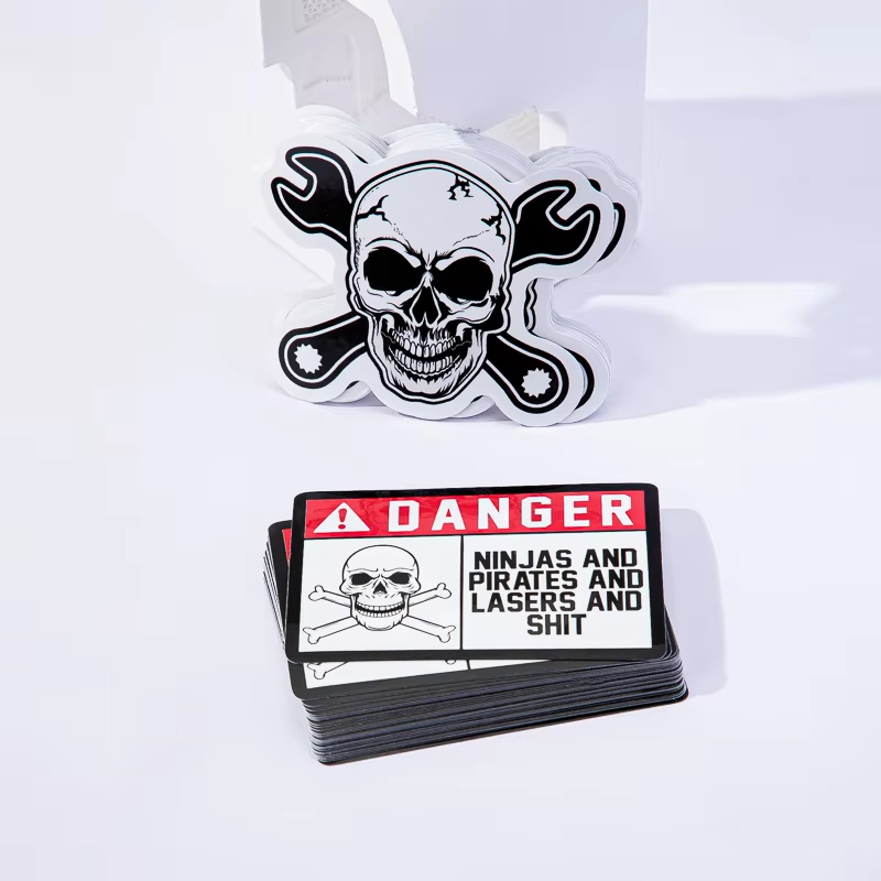 Custom Die Cut Vinyl Stickers Gift Craft Welcome Stickers Reusable Adhesive Decorative Outdoor For Promotion
