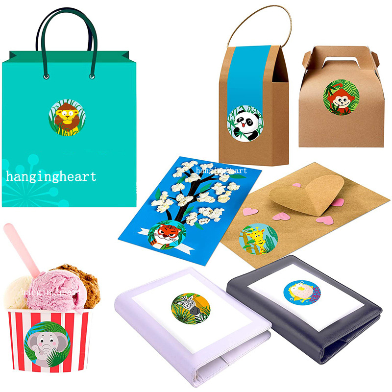 Waterproof Custom Sticker Sheet Vinyl Stickers Sheet Cartoon Stickers