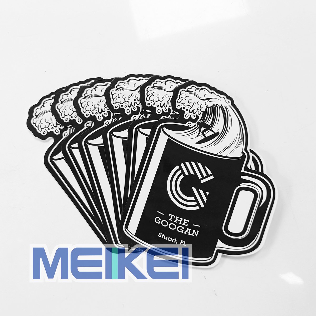 China Wholesale Adhesive PVC Custom Die Cut Vinyl Stickers Printing,Waterproof Cute Logo Design Cartoon Sticker